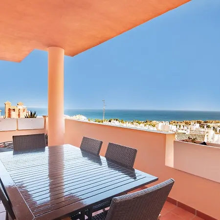 2211-Apt With Big Terrace And Amazing Sea View Manilva Buitenkant foto